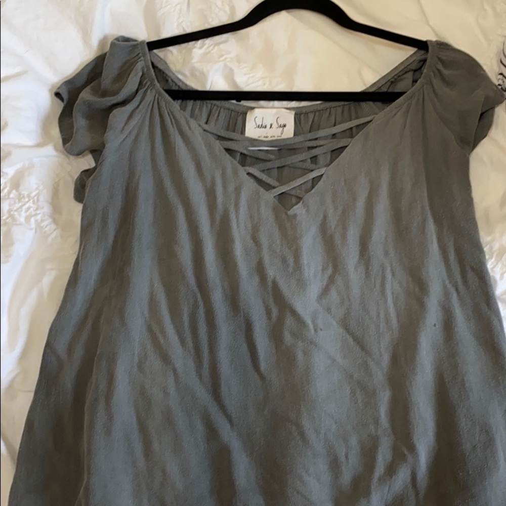 Off the shoulder top